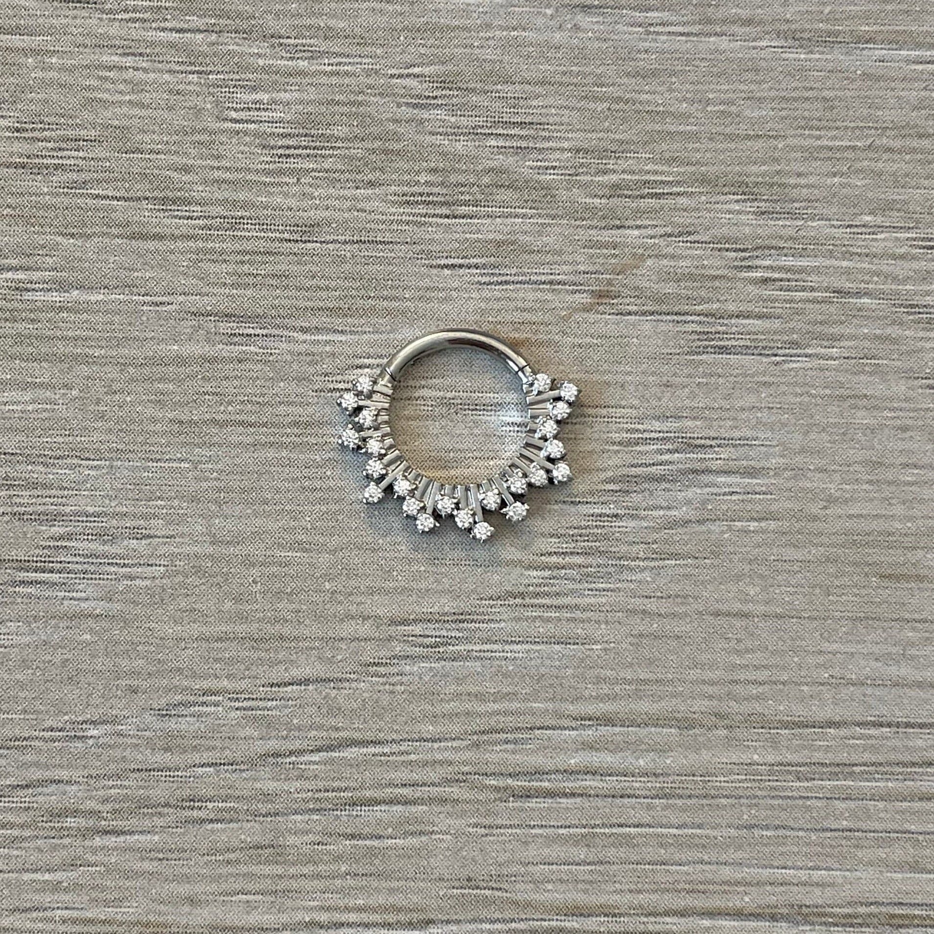 Twilight Diadem Septum Ring-Septum Ring-Elara Body Jewelry