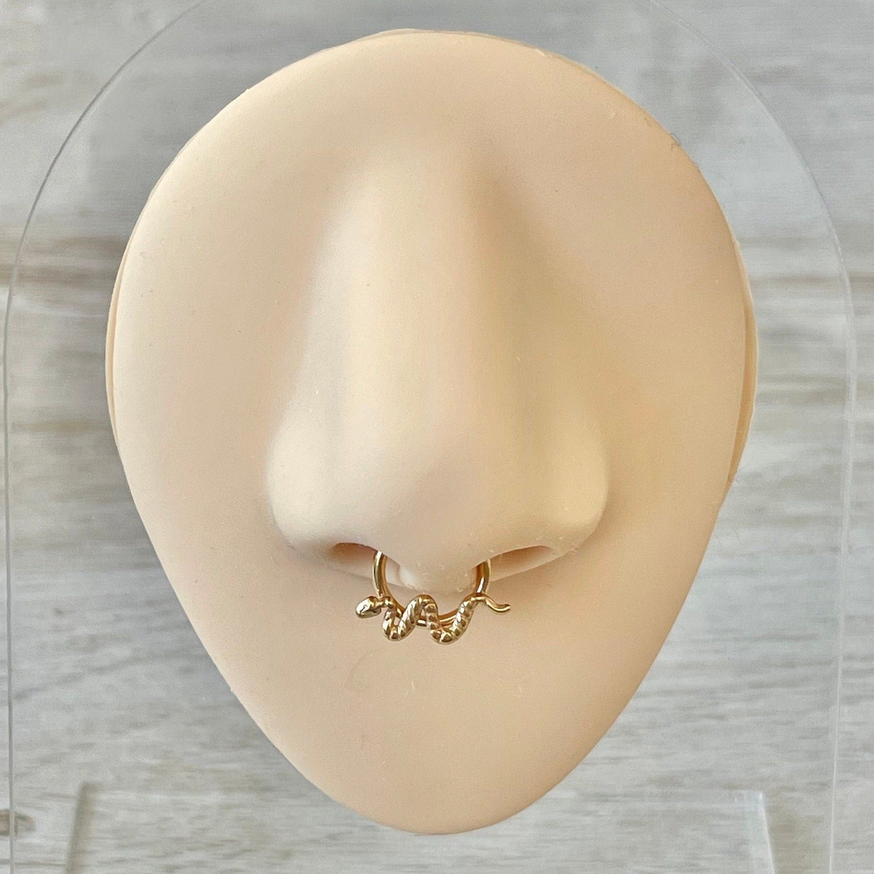 Velasca Coil Septum Ring-Septum Ring-Elara Body Jewelry