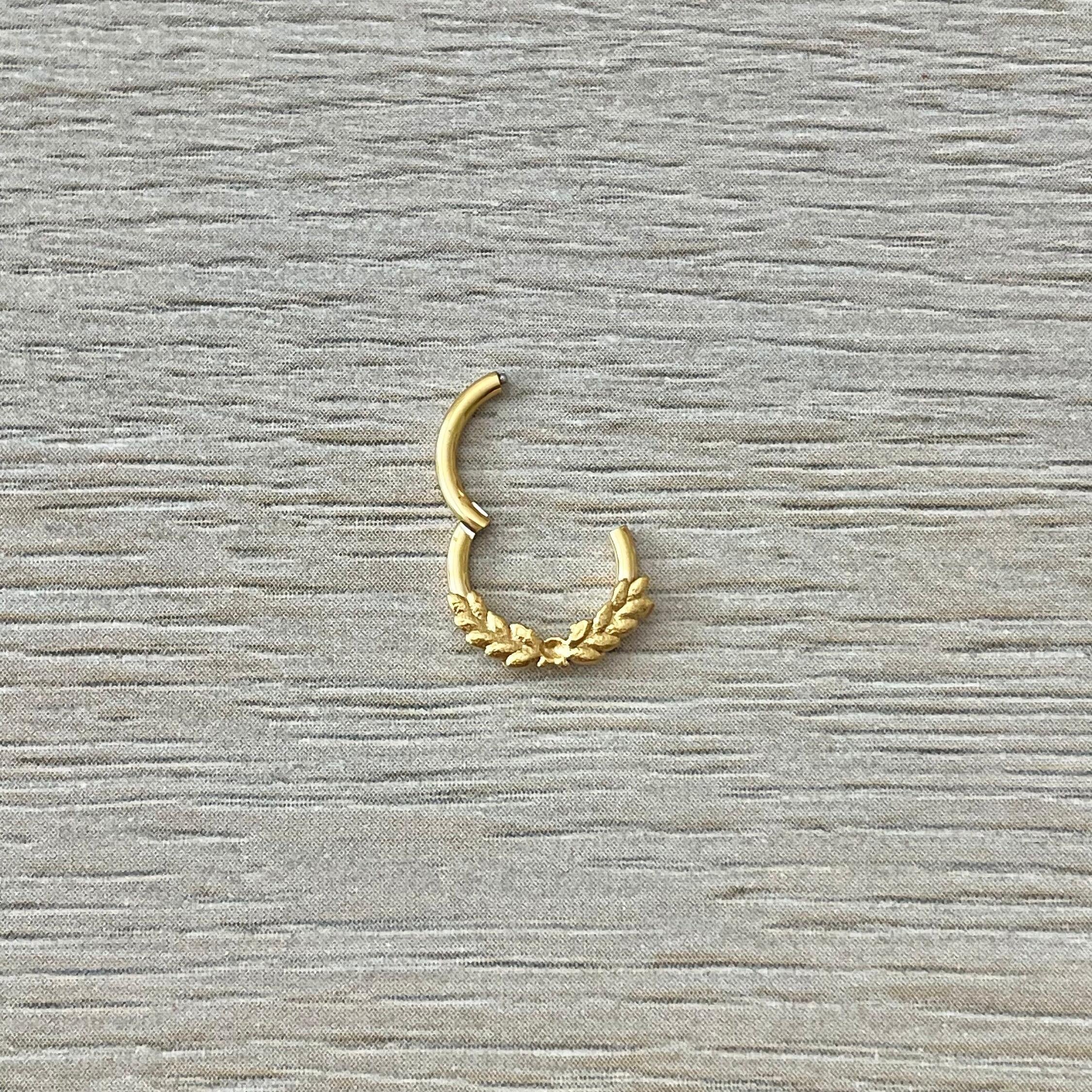 Vine of Dreams Daith Earring-Daith Earring-Elara Body Jewelry