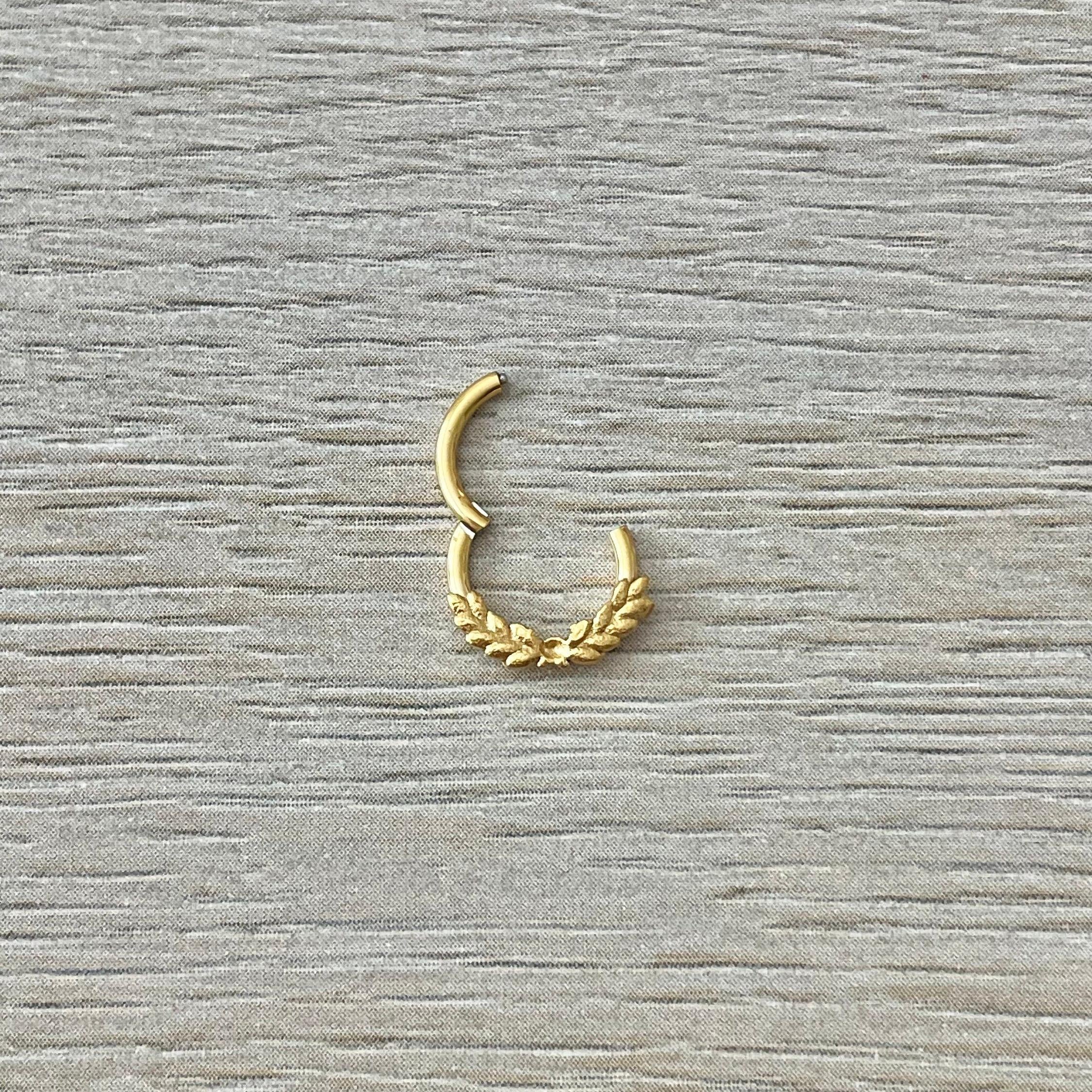 Vine of Dreams Daith Earring-Daith Earring-Elara Body Jewelry