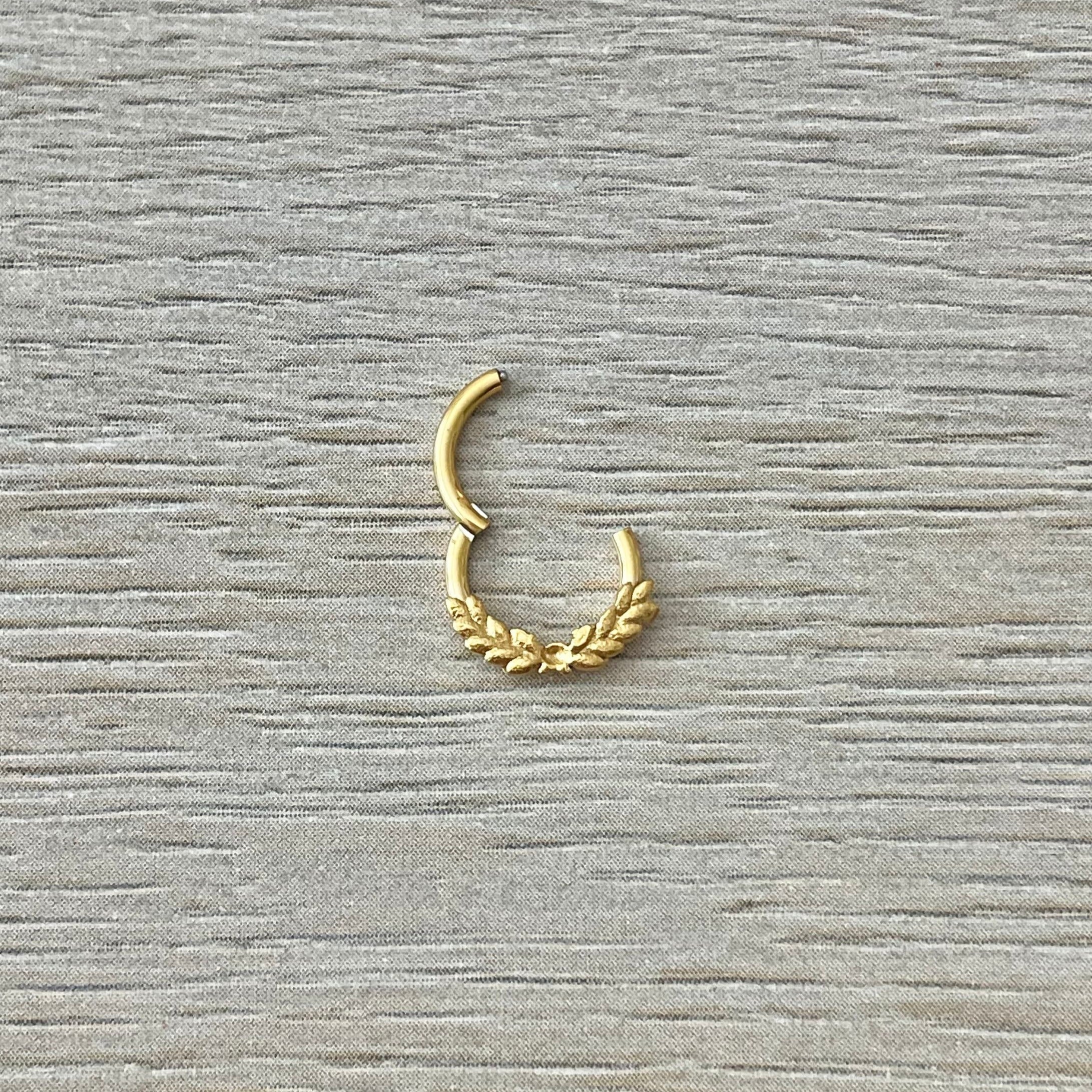 Vine of Dreams Septum Ring-Septum Ring-Elara Body Jewelry