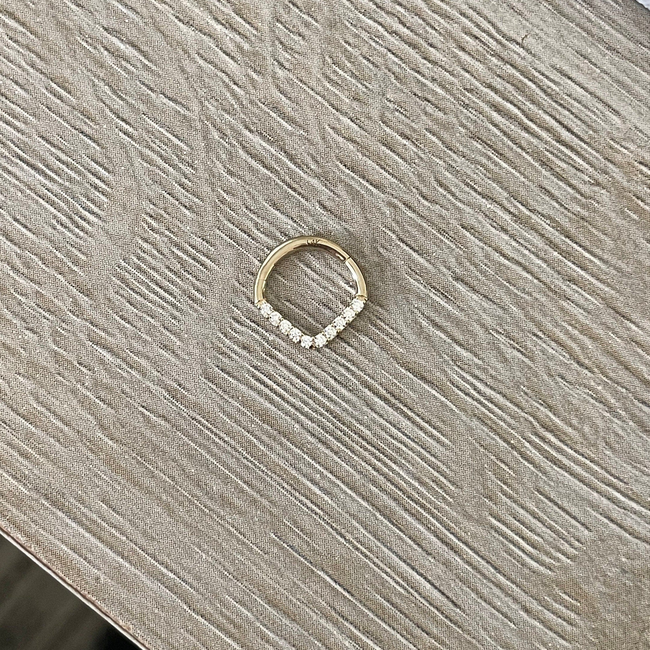 Virellia Daith Earring-Daith Earring-Elara Body Jewelry