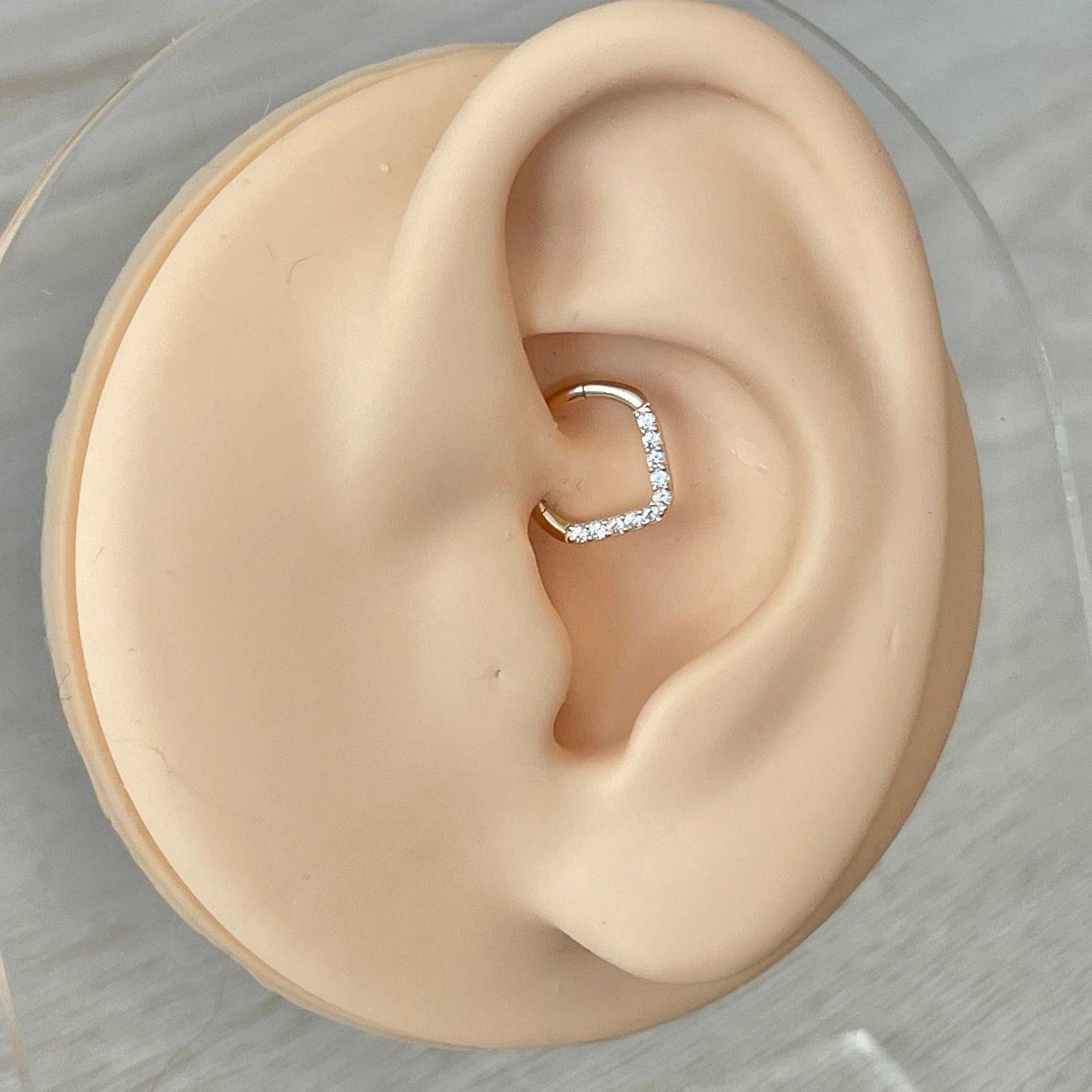 Virellia Daith Earring-Daith Earring-Elara Body Jewelry