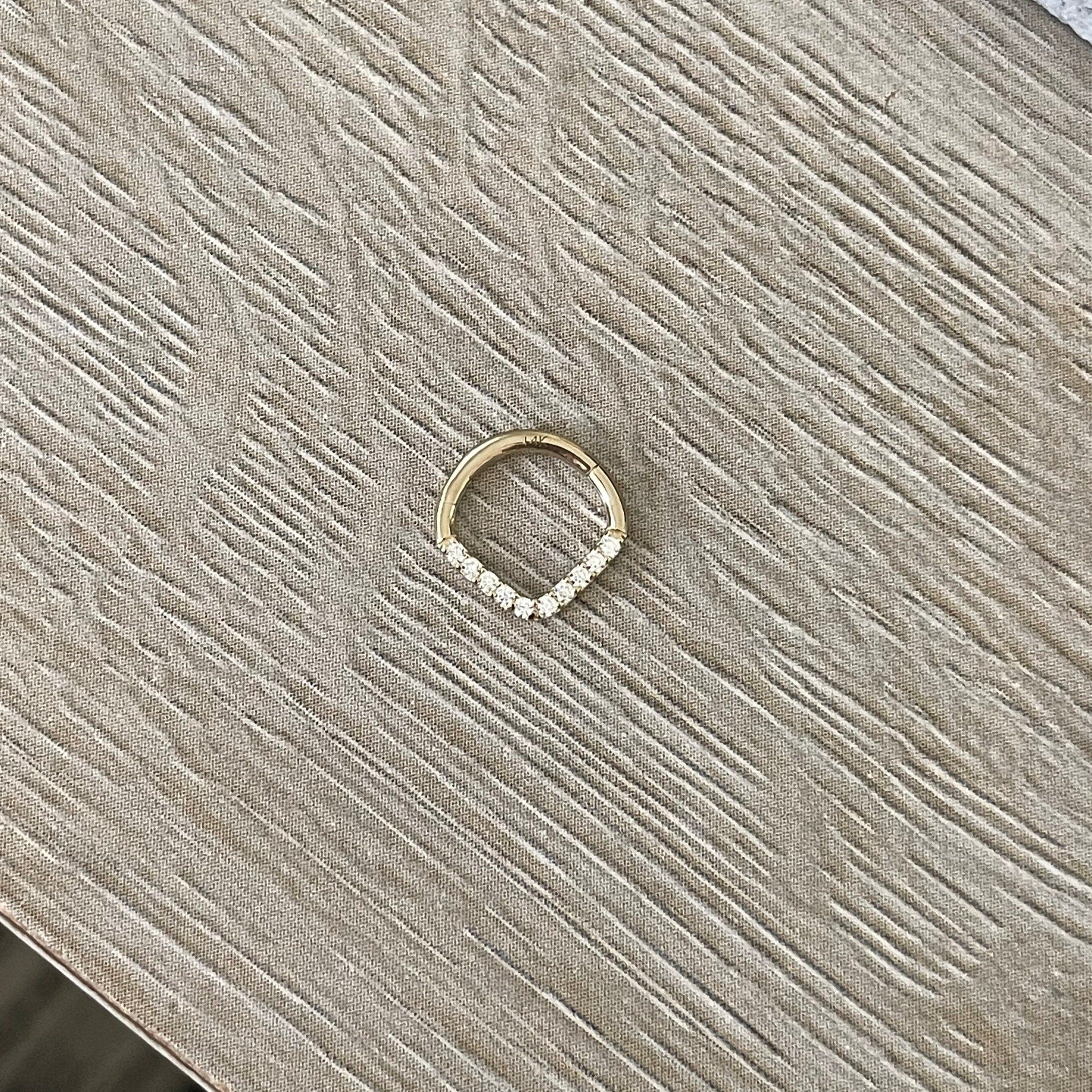 Virellia Septum Ring-Septum Ring-Elara Body Jewelry