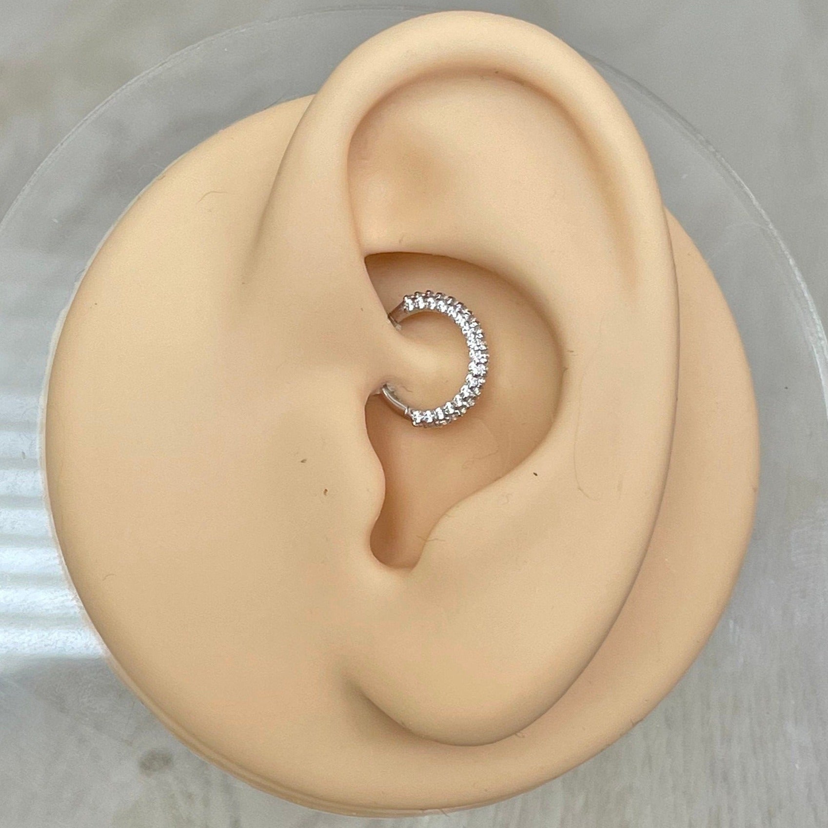 Zephyra Glow Daith Earring-Daith Earring-Elara Body Jewelry