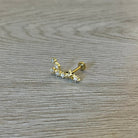 Zodiac Constellation Flat Back Stud-Cartilage Earring-Elara Body Jewelry