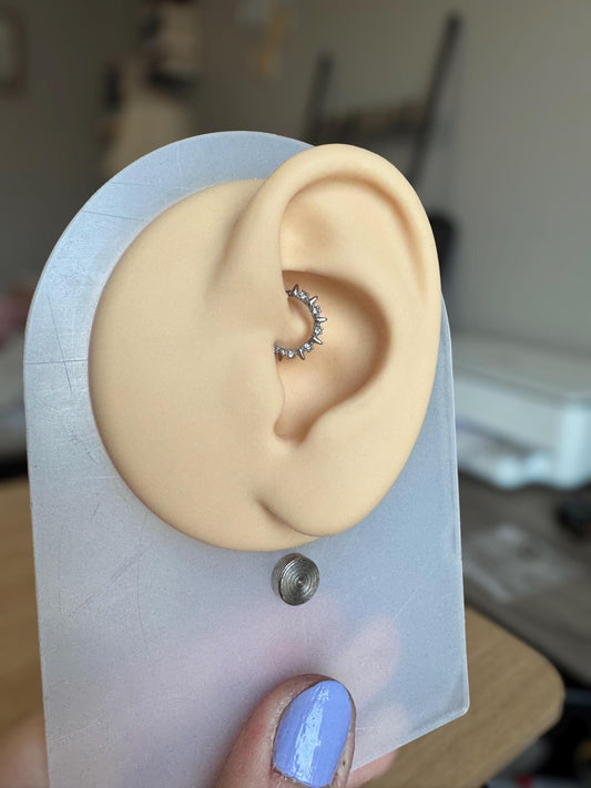 Dainty Spiked Daith Earring