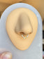 Gold Star Septum Ring