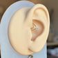 Crystal Teardrop Daith Earring
