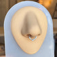Silver Star Septum Ring