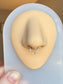 Gold Star Septum Ring