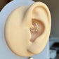 Gold Star Daith Earring