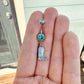 Cowboy Boot Belly Button Ring (14G, 10mm, Surgical Steel, Blue or Pink)