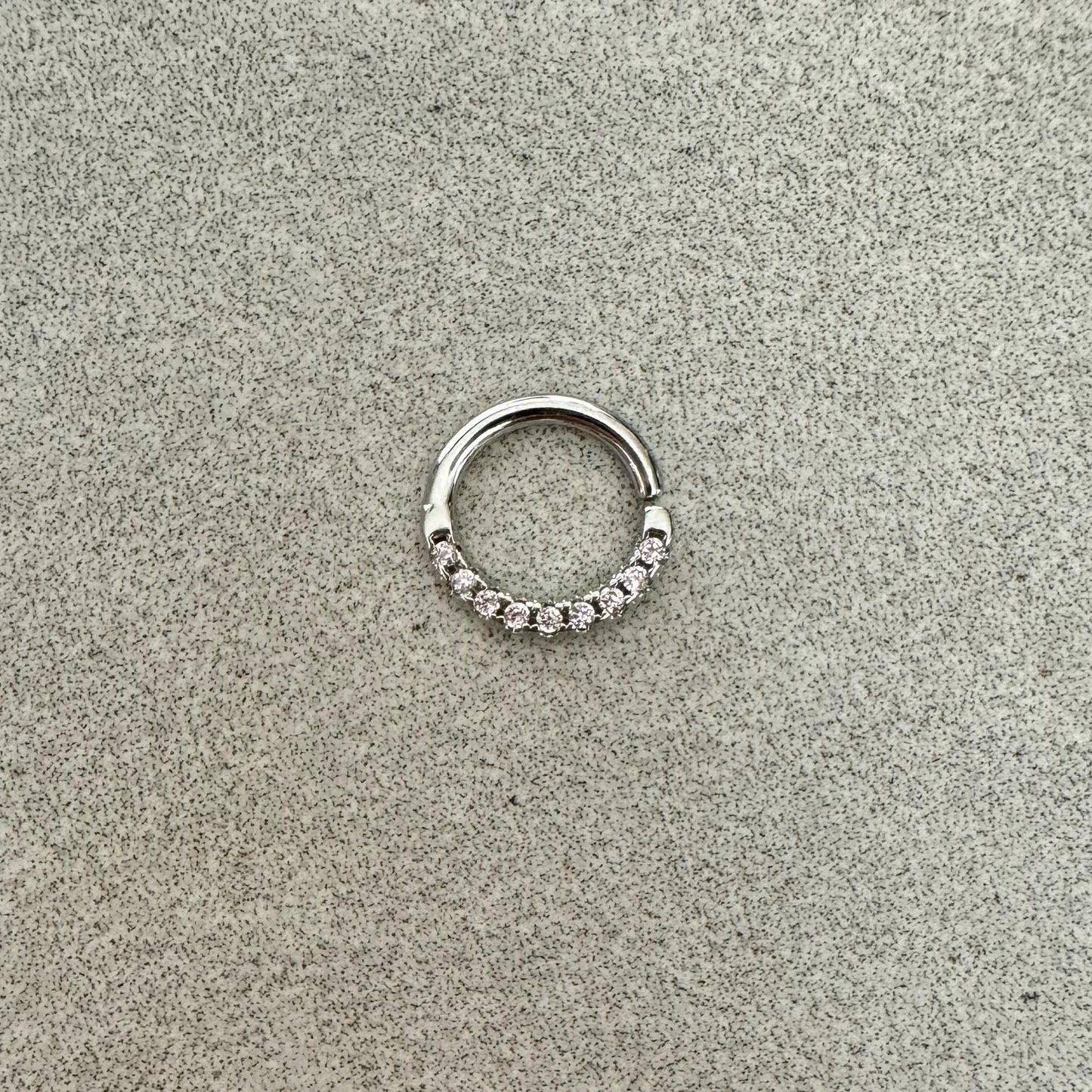 Simple Aurora Septum Ring, Bendable (16G, 8mm)