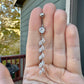 Long Dangly Vine Belly Button Ring (14G, 10mm, Surgical Steel, 14k Gold Plated, Silver or Gold)