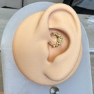 Jardin Rose Daith Earring-Daith Earring-Elara Body Jewelry