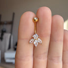 Luxora Prism-Belly Button Rings-Elara Body Jewelry