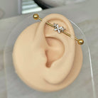 Serette Industrial Piercing-Industrial Barbell-Elara Body Jewelry