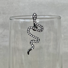 Serpentine Noire Belly Button Ring-Belly Button Rings-Black-Elara Body Jewelry