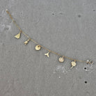 Solara Tides Gold Fill Charm Bracelet-Bracelet-Elara Body Jewelry