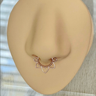 Soluna Bloom Septum Ring-Septum Ring-Elara Body Jewelry