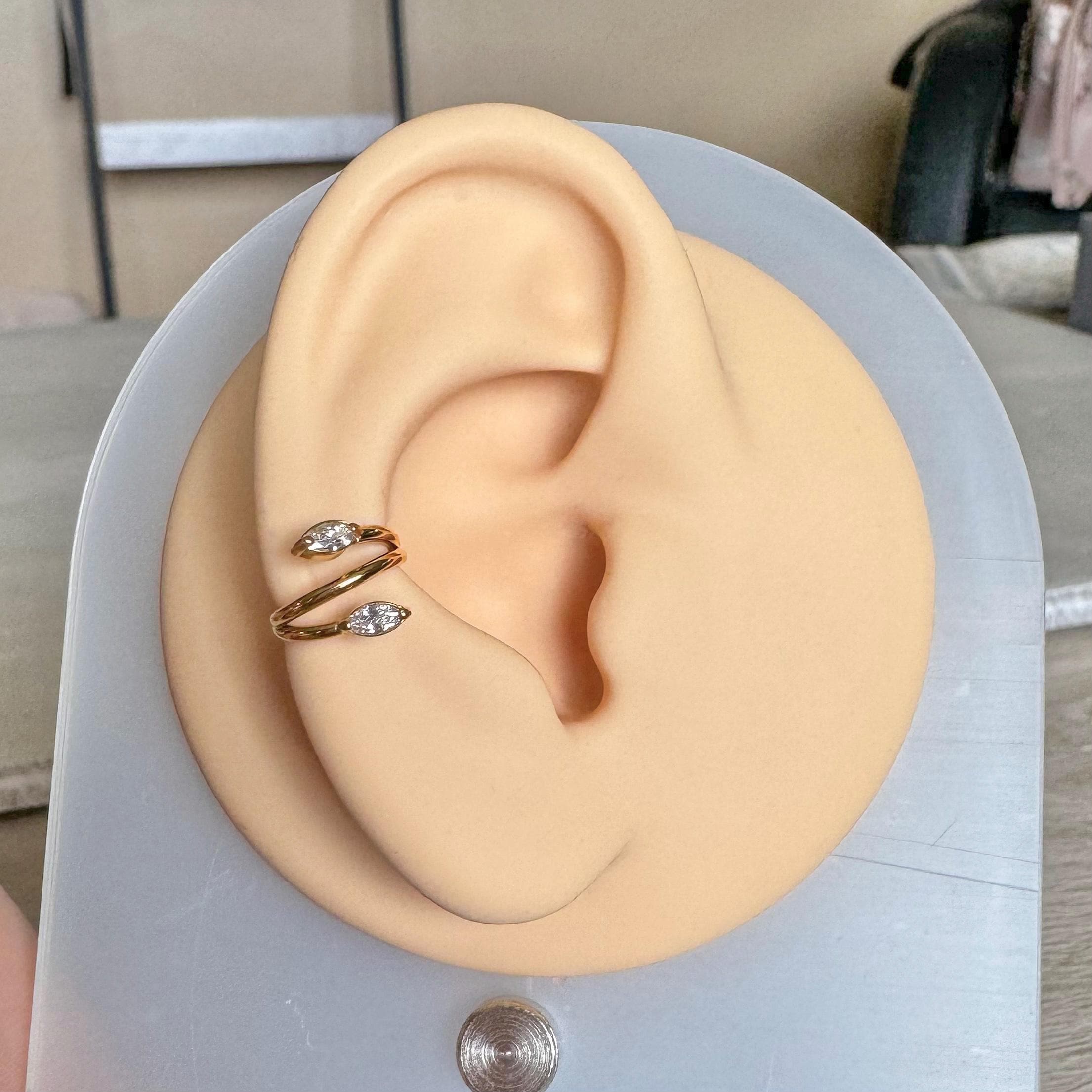 Veralis Vineyard Conch Earring-Elara Body Jewelry
