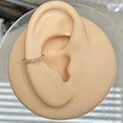 Verite Opale Helix Earring-Cartilage Earring-Elara Body Jewelry