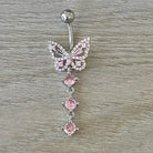 Aeris Belly Button Ring-Belly Button Rings-Elara Body Jewelry