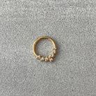 Althea Aura Daith Earring-Daith Earring-Gold-8mm Inner Diameter-Elara Body Jewelry