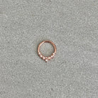 Althea Aura Daith Earring-Daith Earring-Rose gold-8mm-Elara Body Jewelry