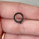 Althea Aura Septum Ring-Septum Ring-Elara Body Jewelry