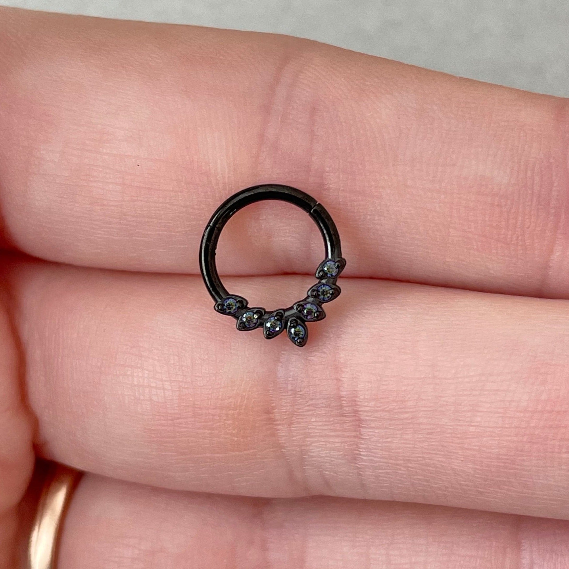 Althea Aura Septum Ring-Septum Ring-Elara Body Jewelry