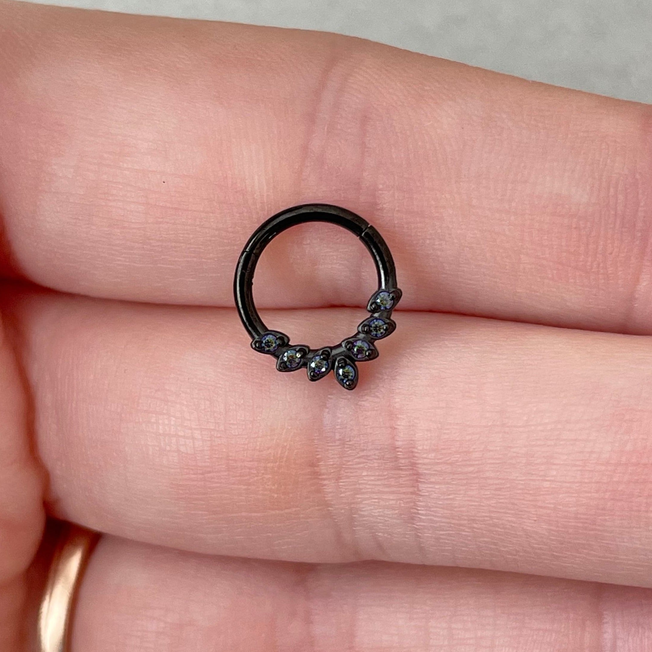 Althea Aura Septum Ring-Septum Ring-Elara Body Jewelry