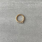 Althea Aura Septum Ring-Septum Ring-Gold-8mm Diameter-Elara Body Jewelry