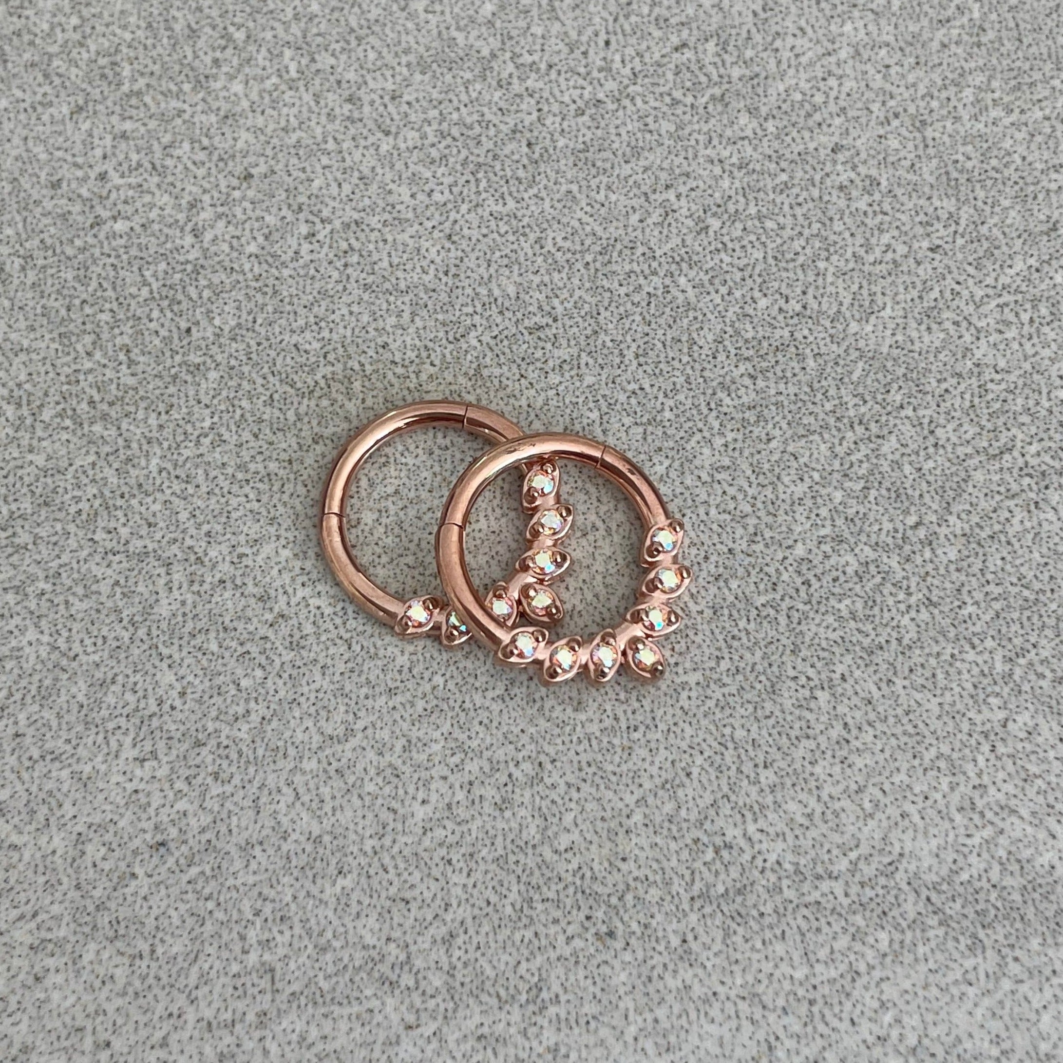 Althea Aura Septum Ring-Septum Ring-Elara Body Jewelry