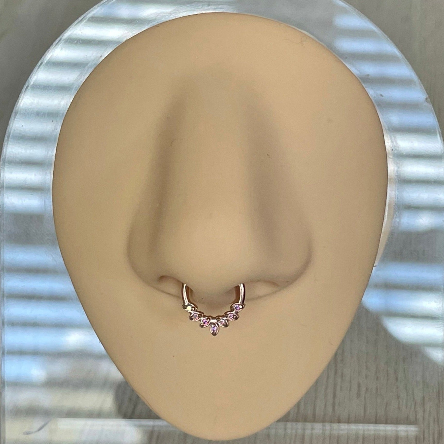 Althea Aura Septum Ring-Septum Ring-Elara Body Jewelry