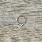 Althea Aura Septum Ring-Septum Ring-Silver-8mm Diameter-Elara Body Jewelry