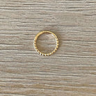 Aralyth Solid Gold Septum Ring-Septum Ring-Elara Body Jewelry