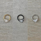 Baguette Septum Ring-Septum Ring-Elara Body Jewelry