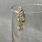 Caelis Fleur Belly Button Ring-Belly Button Rings-Gold-Elara Body Jewelry