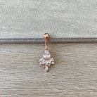 Crown of Elysia Belly Button Ring-Belly Button Rings-Elara Body Jewelry