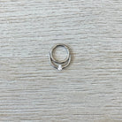 Crystalline Teardrop Daith Earring-Daith Earring-Elara Body Jewelry