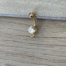 DIY Belly Button Ring-Belly Button Rings-Elara Body Jewelry