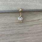 DIY Belly Button Ring-Belly Button Rings-Elara Body Jewelry