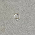 Eclat Marquise Solid Gold Daith Earring-Daith Earring-Elara Body Jewelry