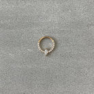 Eclat Marquise Solid Gold Daith Earring-Daith Earring-Elara Body Jewelry