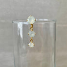 Ethereal Aura Drop Belly Button Ring-Belly Button Rings-Gold-Elara Body Jewelry