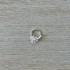 Fleure Lume Septum Ring-Septum Ring-8mm Diameter-Silver-Elara Body Jewelry