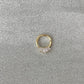 Bendable Rose Gold Septum Piercing (16G | 8mm or 10mm | Rose Gold Plated Brass | Gold, Rose Gold, or Silver)