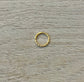 Gold Septum Ring (16G | 6mm, 8mm, or 10mm | Surgical Steel | Gold or Silver)